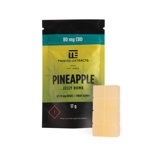 Twisted Extracts CBD Jelly Bombs | Pineapple | Kush Station