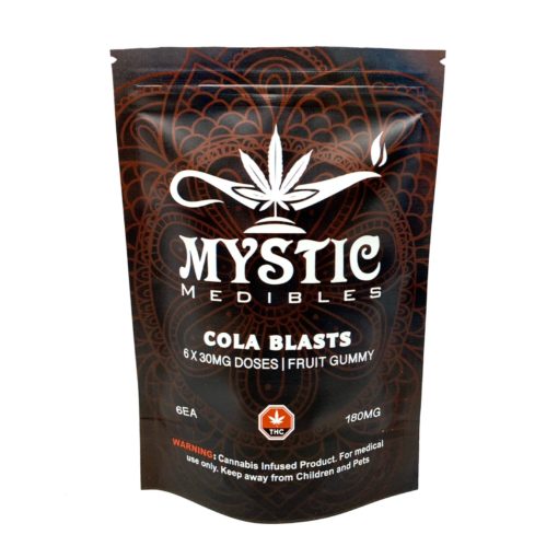 Mystic Edibles Cola Blasts | Kush Station | Buy Weed Online