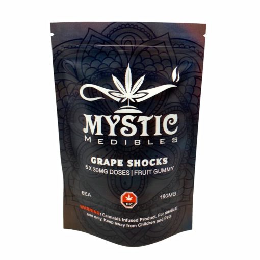 Mystic Edibles Grape Shock | Kush Station | Buy Weed Online