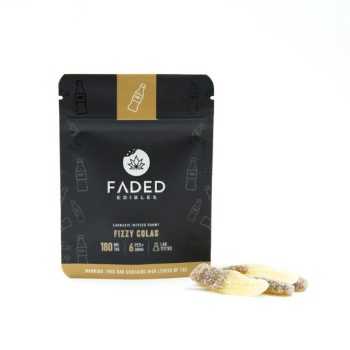 Faded Cannabis Co Fizzy Colas | Kush Station | Edibles