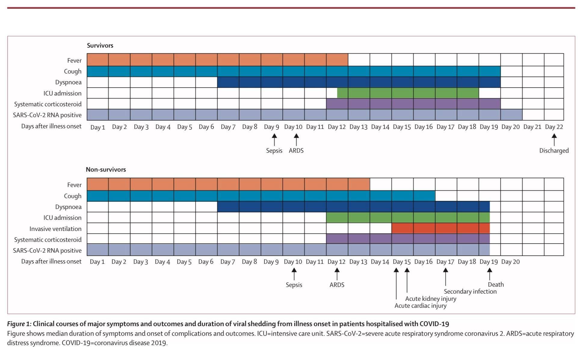 It's Just The Flu Bro, sickness chart corona virus