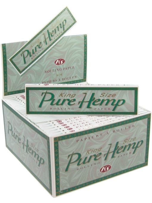 Pure Hemp Rolling Papers King Sized | Kush Station | Buy Weed Online | Accsories