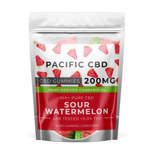 Pacific CBD Gummies Sour Watermelon | Kush Station | Buy Weed Online