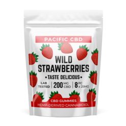 Pacific CBD Strawberries | Kush Station | Buy Edibles Online