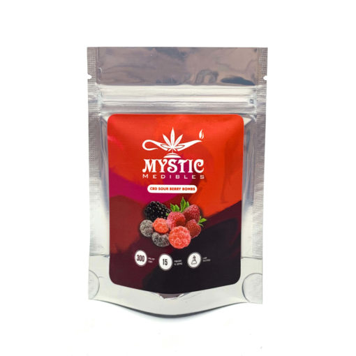 Mystic Medibles CBD Sour Berry Bombs | Edibles | Kush Station | Buy Edibles Online