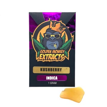Golden Monkey Extracts Kushberry Shatter | Shatter | Kush Station | Buy Weed Online