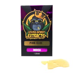 Golden Monkey Extracts Pink Glue Shatter | Shatter | Kush Station | Buy Weed Online