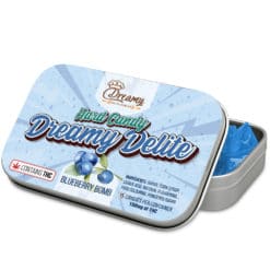 Dreamy Delite Hard Candy Blueberry | Edibles | Kush Station | Buy Edibles Online