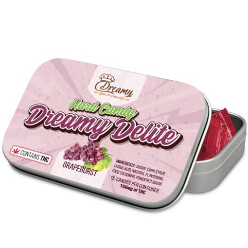 Dreamy Delite Hard Candy Grape | Edibles | Kush Station | Buy Edibles Online