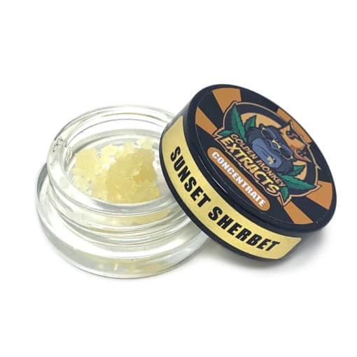 Golden Monkey Extracts Sunset Sherbet Budder | Concentrates | Kush Station | Buy Weed Online