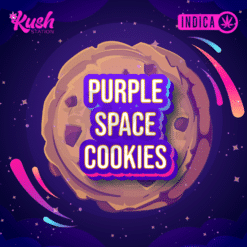 Purple Space Cookies Graphics
