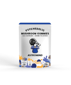 AstroMind Blue Raspberry Gummies | Mushroom | Kush Station | Buy Weed Mushroom Online