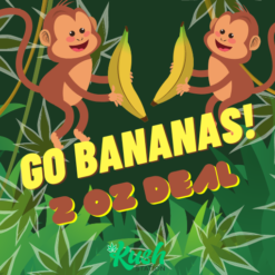 Go Bananas 2 Oz Deal | Banana Clip and Monkey Grease | Kush Station