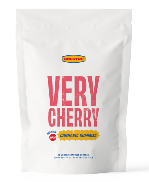 Very Cherry | One Stop THC Gummies | Edibles | Kush Station | Buy Edibles Online