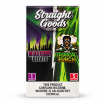 Straight Goods – Dual Chamber Vape – Northern Lights + Durban Poison ( Grams + Grams) ()