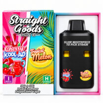 Straight Goods Dual Chamber Vape Cherry Kool Aid + Tropical Melon ( Grams + Grams) ()