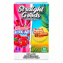 Straight Goods Dual Chamber Vape Cherry Kool Aid + Tropical Melon ( Grams + Grams)