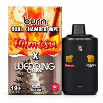 Burn Extracts – Dual Chamber Disposable Vape – Mimosa + Wedding Cake (+ Gram)