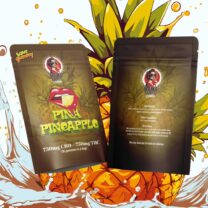 Mama Anne's Edibles Pina Pineapple Gummy (mg CBD + mg THC)