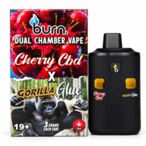 burn extracts dual chamber g cherry cbd gorilla glue