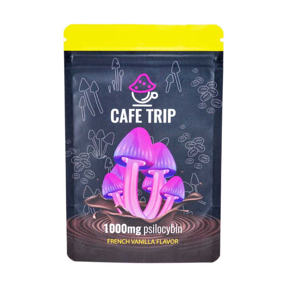 Buy Cafe Trip - French Vanilla Coffee 1000mg Psilocybin at Kush Station Online Store