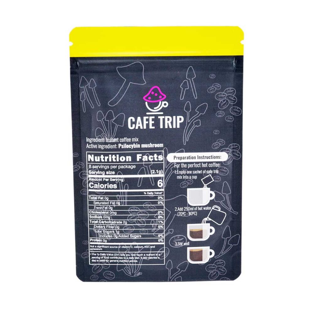 Buy Cafe Trip - French Vanilla Coffee 1000mg Psilocybin at Kush Station Online Store