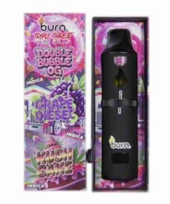 Buy Burn Extracts - Triple Threat - Double Bubble OG + Grape Diesel + Kush Cake (3 Grams + 3 Grams + 3 Grams) at Kush Station Online Shop
