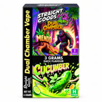 Straight Goods – Dual Chamber Vape – Mendo + Cucumber ( Grams + Grams) ()