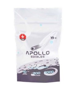 Buy Apollo Edibles - Blue Raspberry Shooting Stars 2000mg THC Indica at Kush Station Online Shop