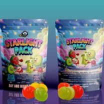 Buy Sky High Edibles - Day and Night Gummies - Starlight Pack (900mg THC : 300mg CBD) at Kush Station Online Shop