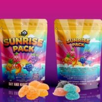 Buy Sky High Edibles - Day and Night Gummies - Sunrise Pack (900mg THC : 300mg CBD) at Kush Station Online Shop