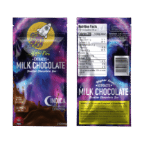 mg Higher Fire Shatter Chocolate Bar Milk Chocolate Indica