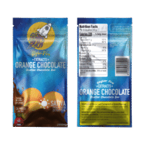 Buy Higher Fire Extracts - Shatter Chocolate Bar - Orange 2000mg THC (Sativa) at Kush Station Online Shop