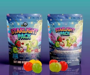 Buy Sky High Edibles - Day and Night Gummies - Starlight Pack (900mg THC : 300mg CBD) at Kush Station Online Shop