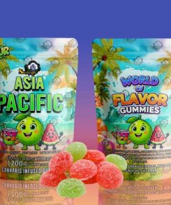 Buy Sky High Edibles - World of Flavor Gummies - Asia Pacific (1200mg THC) at Kush Station Online Shop