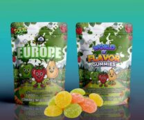 Buy Sky High Edibles - World of Flavor Gummies - Europe (1200mg THC) at Kush Station Online Shop