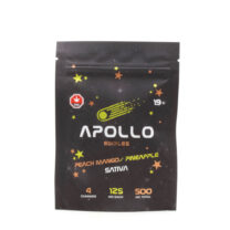 Buy Apollo Edibles - Peach Mango/Pineapple Shooting Stars 500mg THC Sativa at Kush Station Online Shop