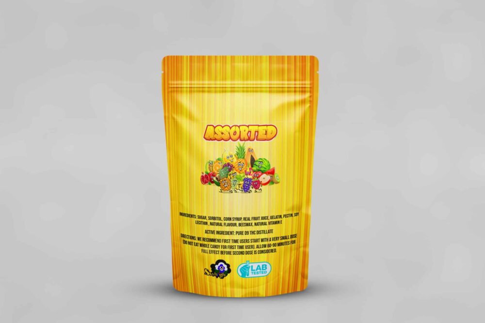 Buy Sky High Edibles – Assorted Gummy 600MG THC at Kush Station Online Shop