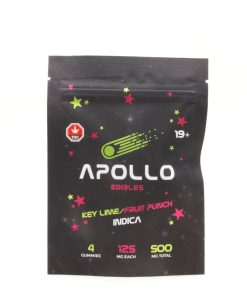 ApolloEdibles KeyLimeFruitPunch 500MG
