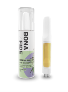 Buy Bonafide – Live Resin Cartridge - Green Crack God 1000MG THC at Kush Station Online Shop