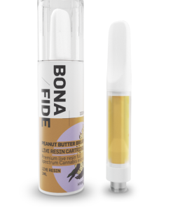 Buy Bonafide – Live Resin Cartridge - Peanut Butter Breath 1ML THC at Kush Station Online Shop