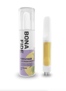 Buy Bonafide – Live Resin Cartridge - Purple Haze 1ML THC at Kush Station Online Shop