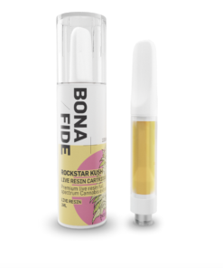 Buy Bonafide – Live Resin Cartridge - Rockstar Kush 1ML THC at Kush Station Online Shop