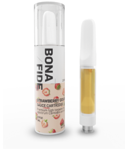 Buy Bonafide – Sauce Cartridge - Strawberry Cough 1ML THC at Kush Station Online Shop
