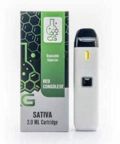 CG Extracts Premium Concentrates Disposable Pen - Red Congolese 2ML