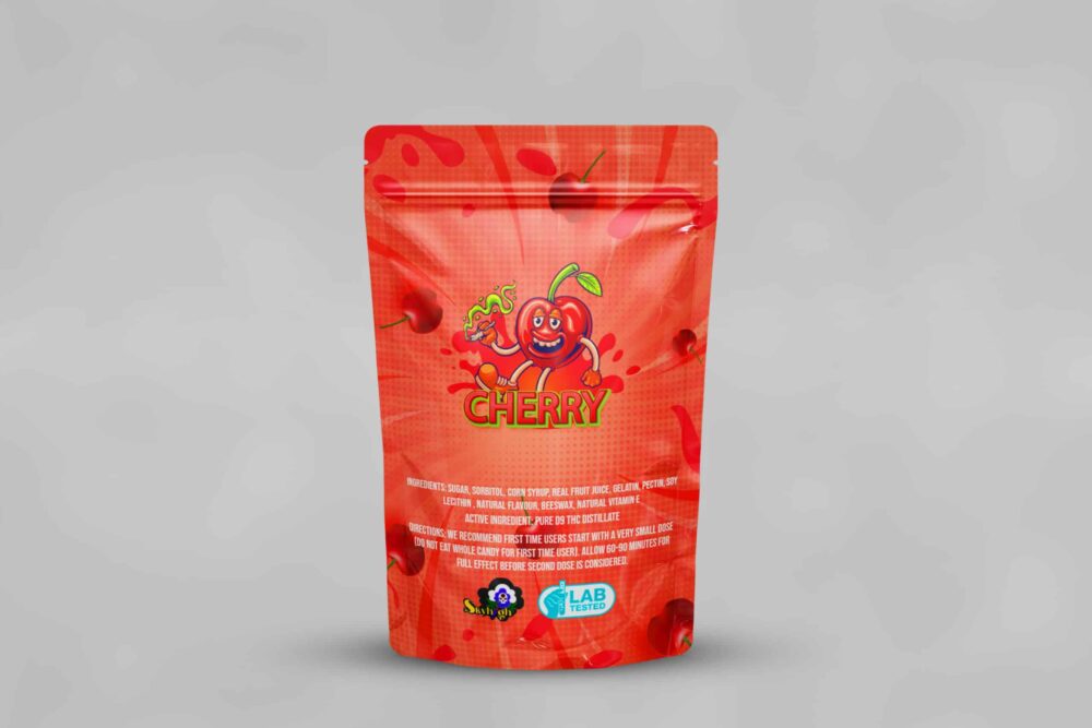 Buy Sky High Edibles – Cherry Gummy 600MG THC at Budexpress Online Shop
