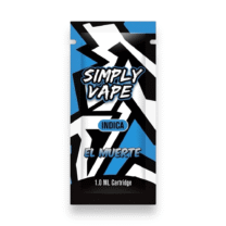 Buy Simply Vapes – THC Cartridge El Muerte 1ML (Indica) at Kush Station Online Shop