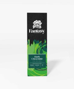 Fantasy Psychedelics Chocolate Bar DarkChocolate Mockup Front scaled