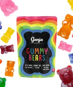 Buy Ganja Edibles - Gummy Bears at Kush Station Online Shop