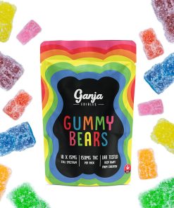 Buy Ganja Edibles - Gummy Bears Sours at Kush Station Online Shop